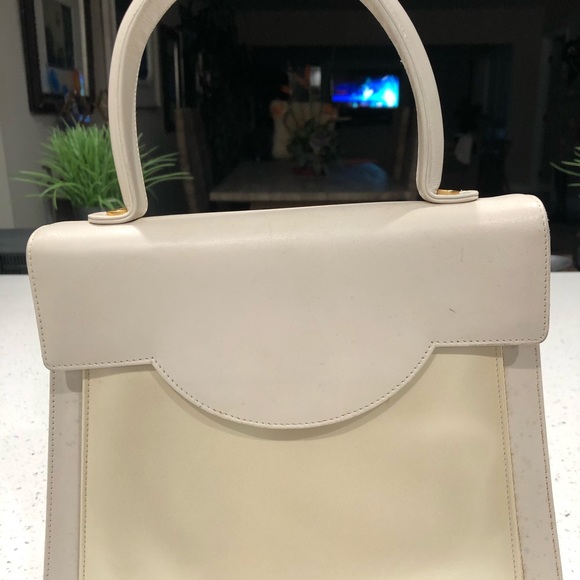 Vintage Salvatore Ferragamo leather Kelly bag - Picture 2 of 8